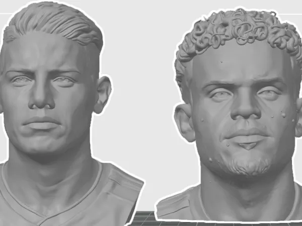 Figurines Luis Díaz et James Rodríguez