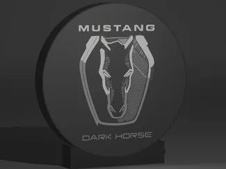 Mustang Dark Horse Lightbox