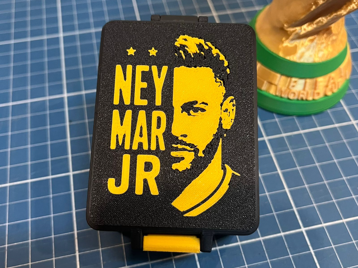 Caixa Pequena Neymar para figurinhas Copa 2026