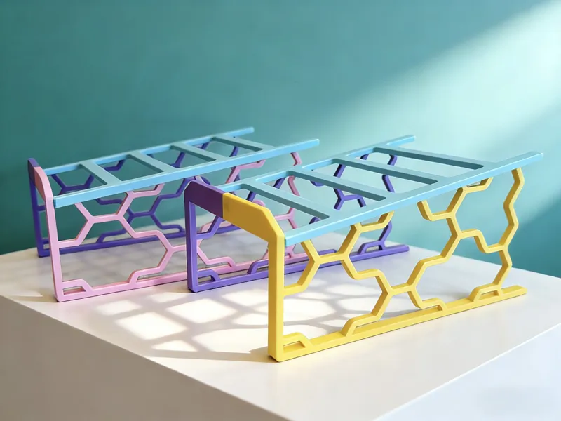 Triple Color Shoe Organizer