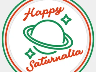 Happy Saturnalia Ornament