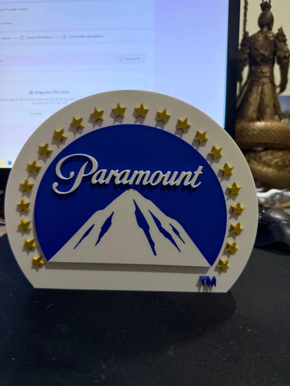 Paramount Logo by Bruno OliveiraMakerWorld: Download Free 3D Models