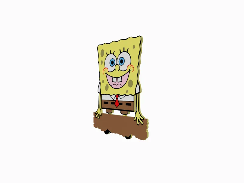 LLavero Bob Esponja (Custom name)