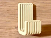 Rounded or Squared hook with hidden base "top2down" mount