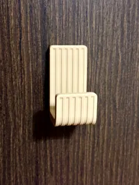 Rounded or Squared hook with hidden base "right2left" mount