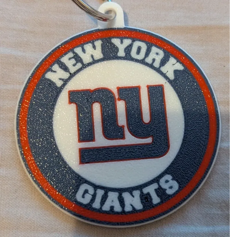 New York Giants Keychain