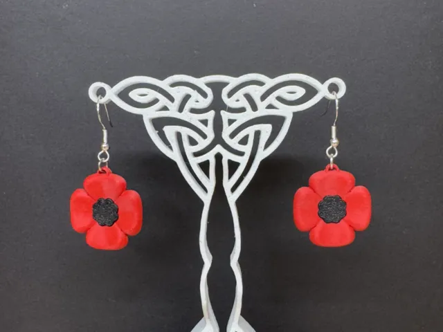 Poppy Earrings No AMS Required