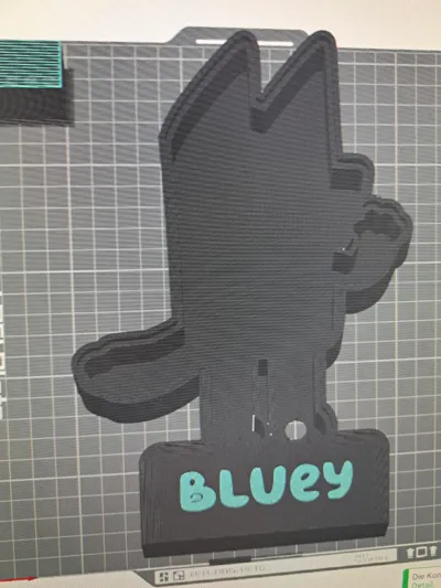 Pascal Light Box Bluey Lightbox by Pascal - MakerWorld