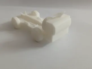 A Mars rover