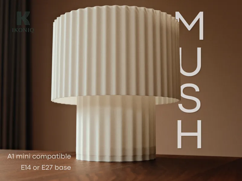 MUSH - Minimalist Table, Desk, and Nightstand Lamp