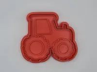 Emporte-pièce tracteur (pâte à modeler) — photo 2