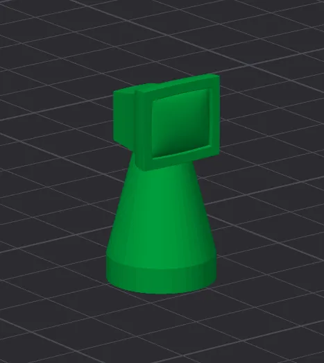 Figure with monitor