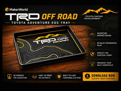 Toyota TRD Off-Road Adventure EDC Tray