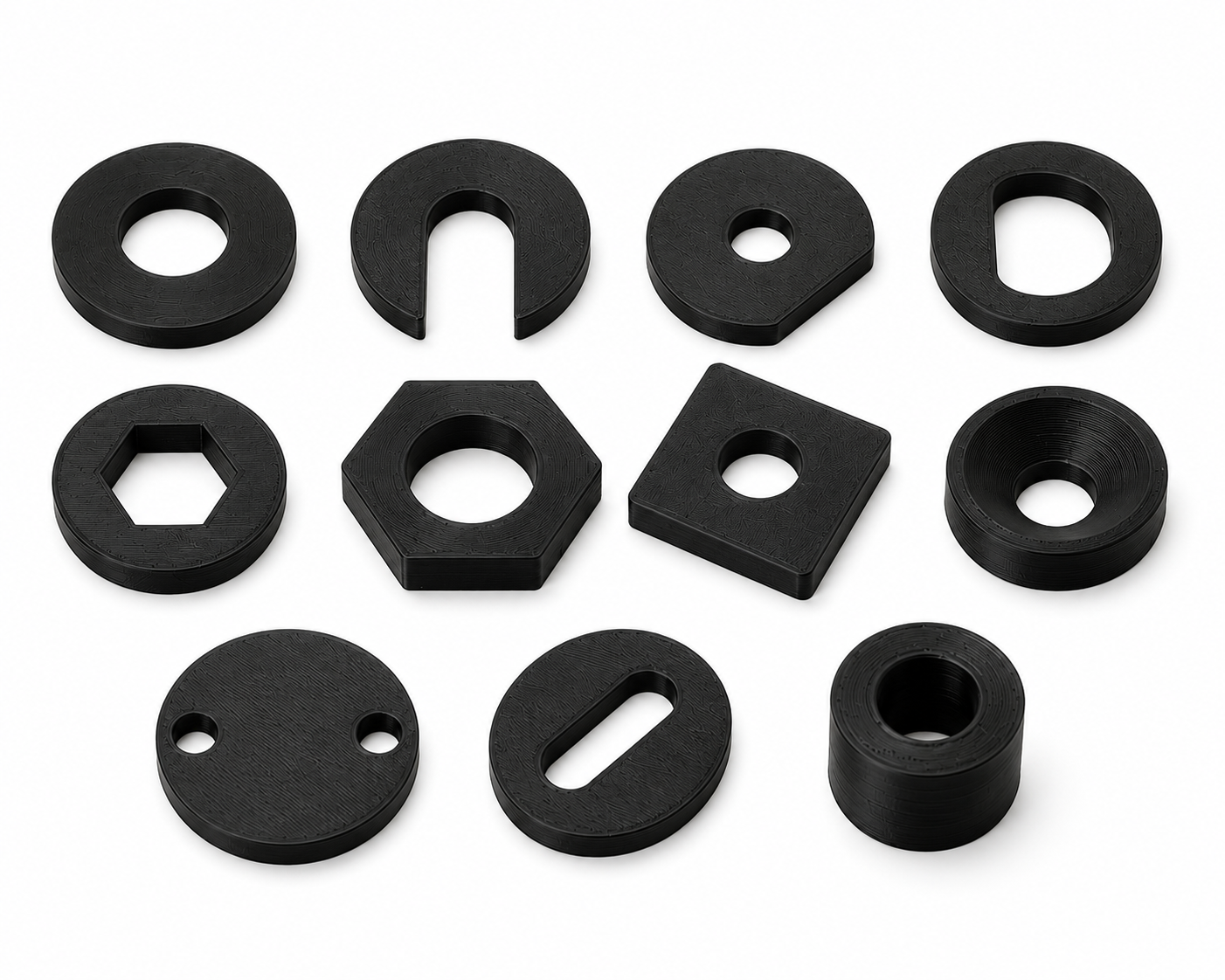 Miniatura 10 do modelo 3D Parametric Washer/Spacer Generator