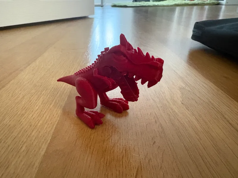 T Rex crayola style