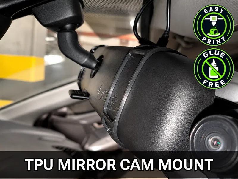 MirrorCam Strap – TPU Dash Cam Mounting Strap