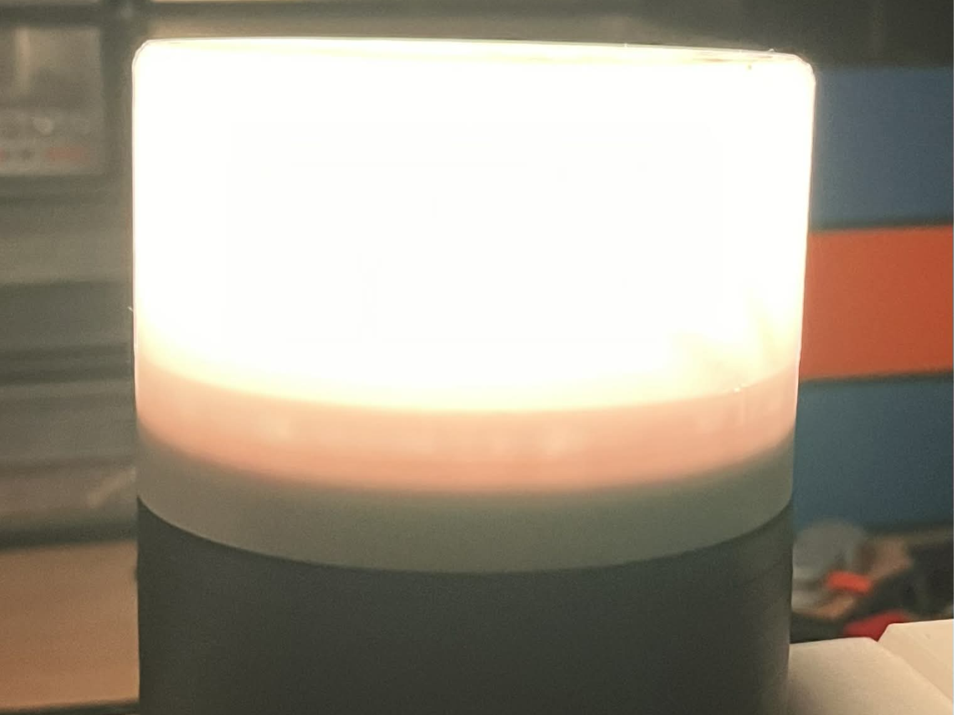 battery-powered RGB light