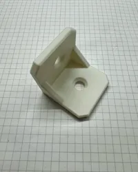 Équerre 40 mm, trou 8 mm — photo 1