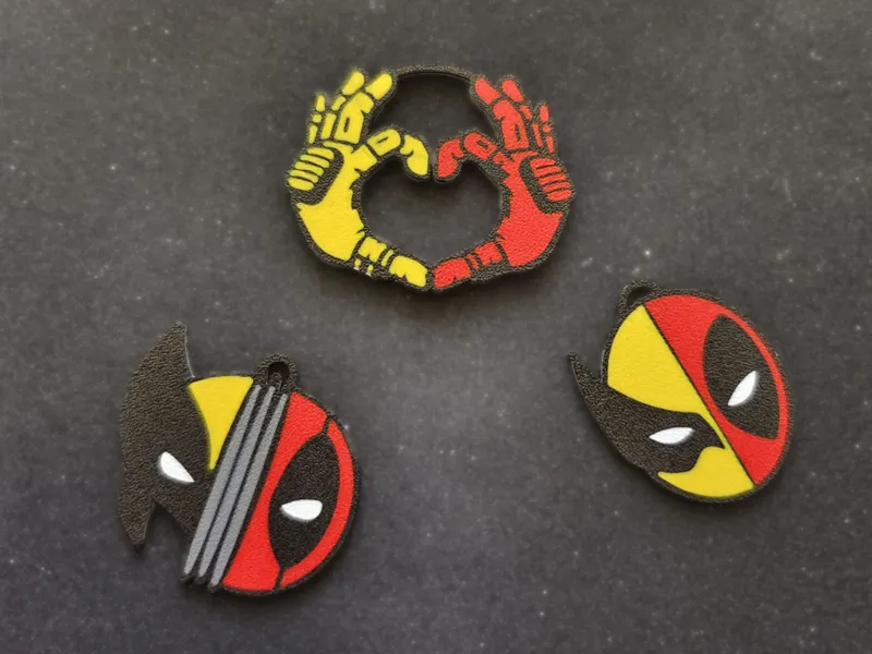 Deadpool & Wolverine - keychain