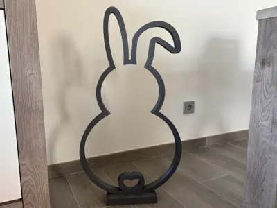 Outline Decorative Rabbit 80 cm