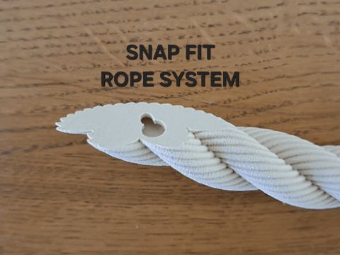 Snap Fix rope system (for 5 inch beads)