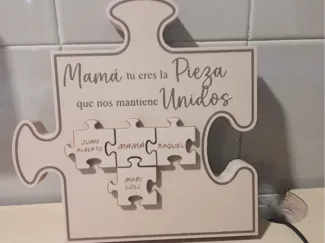 Pieza puzzle mamá