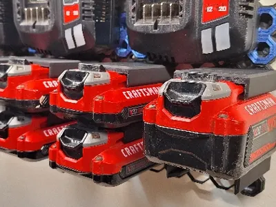 Craftsman Battery Mount for Multiboard