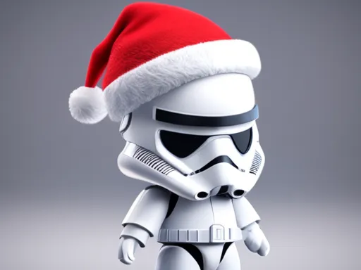 Petit Stormtrooper bonnet de Noël