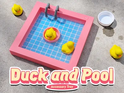Duck & Pool Accessory Tray