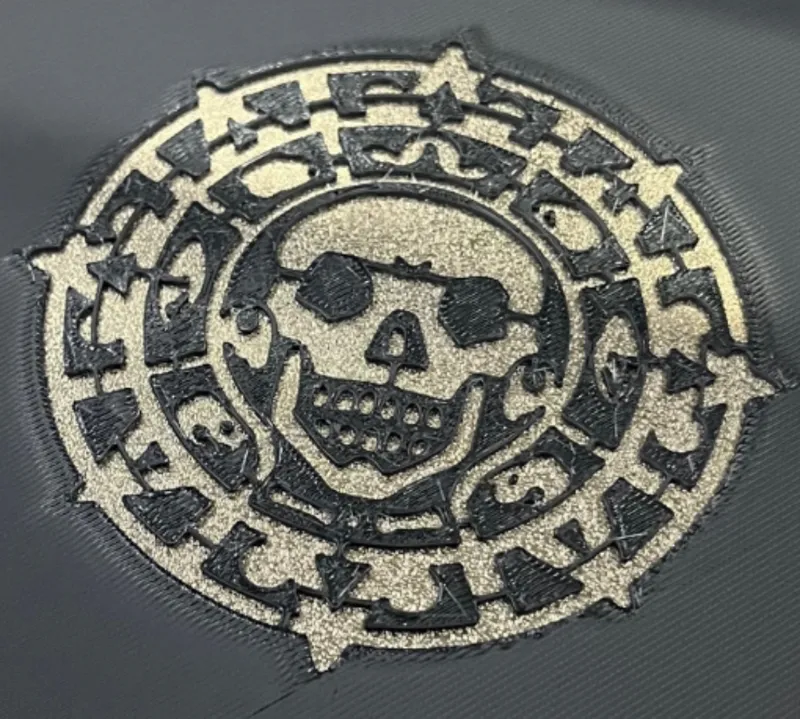 Stencil Aztec coin / Pirates of the caribian gold
