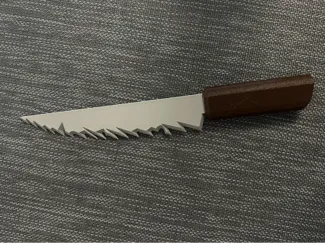 Wednesday First Episode Knife