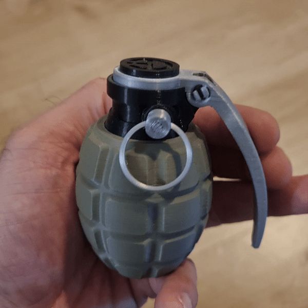 Grenade spice jar