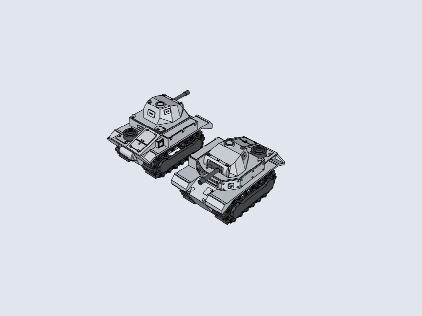 德国战车二号坦克Panzer II