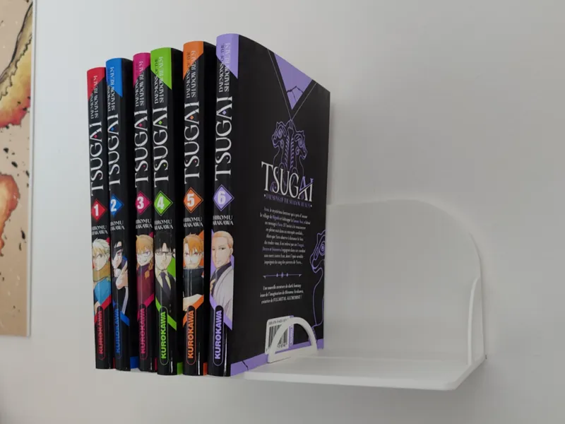 Book shelf (3M Command) - No hole requiered