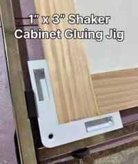 Gabarit de collage pour portes de placard shaker — photo 1