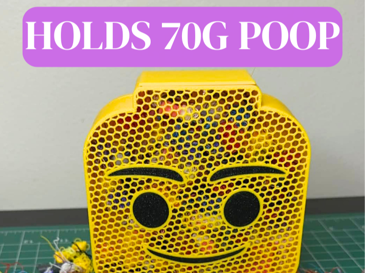 LegoBrick Duplo Purge Filament Head with Lids