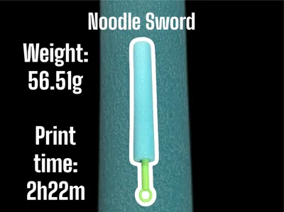 Pool Noodle Sword