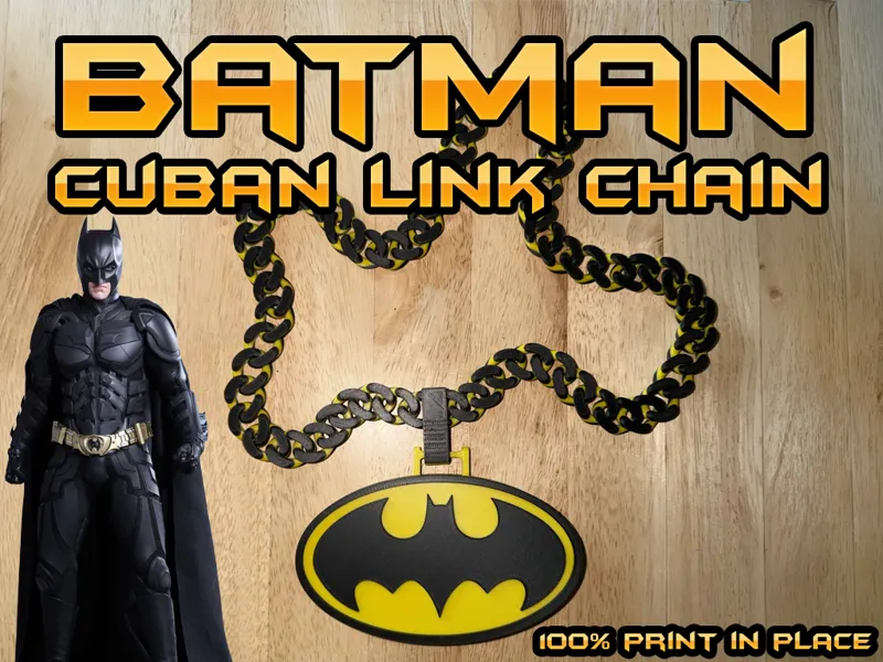 Batman Cuban Link Hype Chain