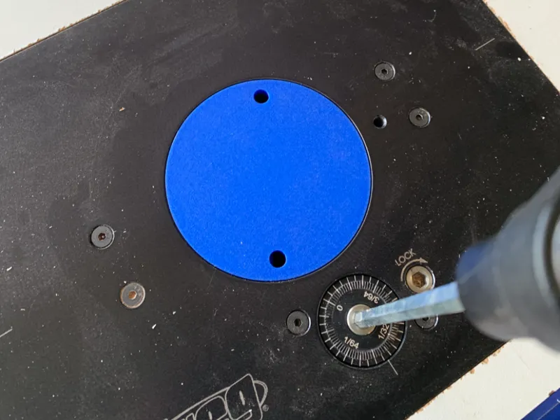Router Table Zero Clearance Insert