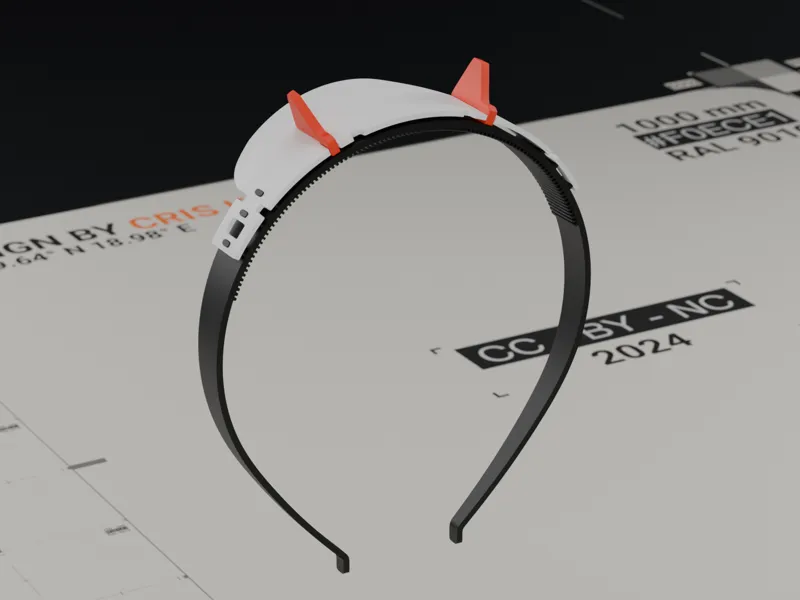 Techwear Hairband : Devil Edition
