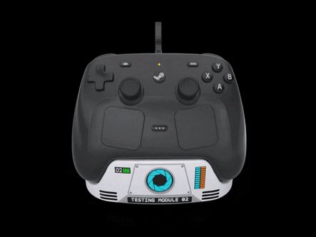 Steam Controller (2026) Dock - Portal Edition