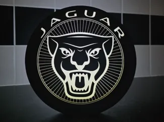 Jaguar Logo Light Box
