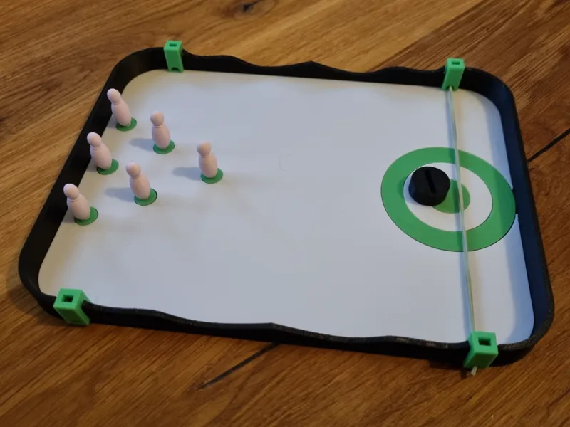 2 in 1 curling bowling
