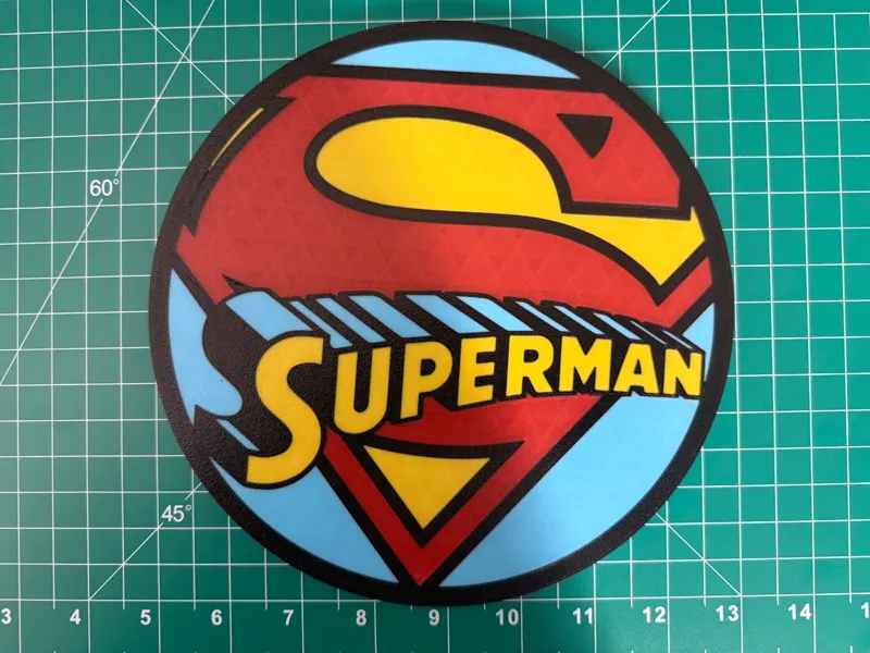 Superman Magnetized Wall Decoration