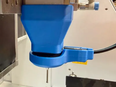 Carvera 3DProbe Bracket pogopin housing cable mgmt