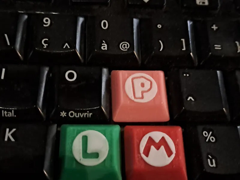 Touche "PEACH" Clavier Ms Wireless Desktop3000v2