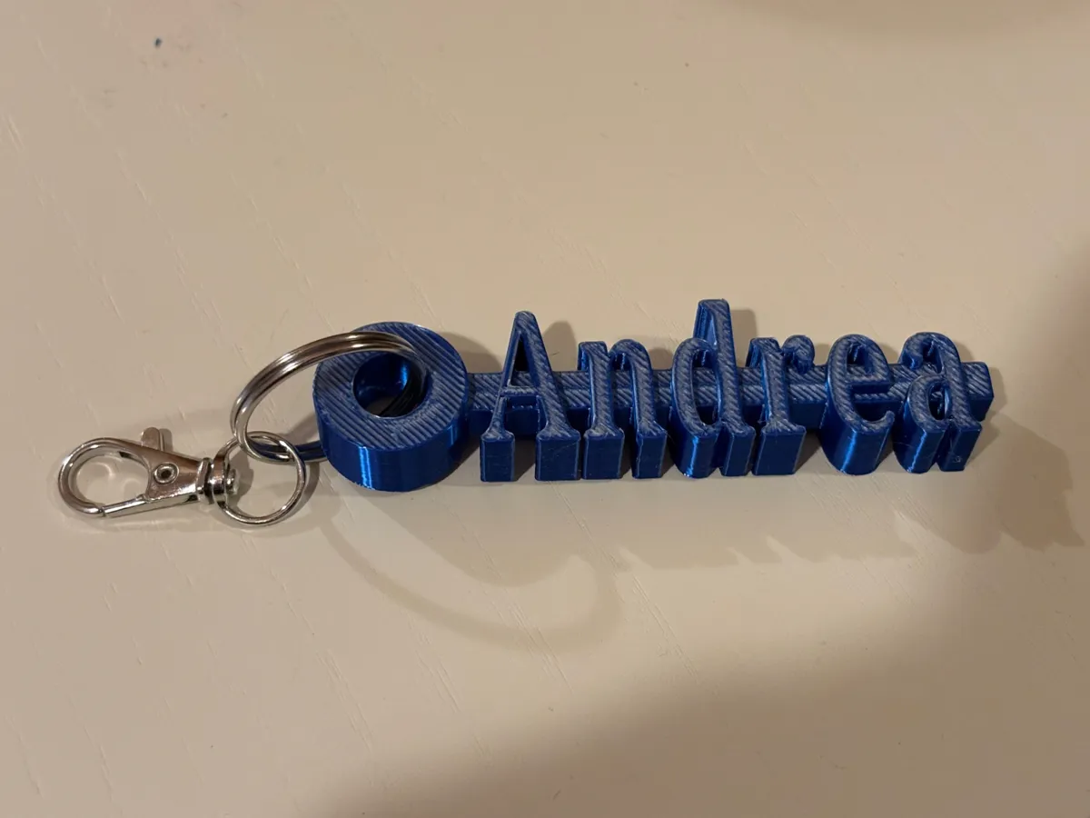 Porte-cles prenom Andrea