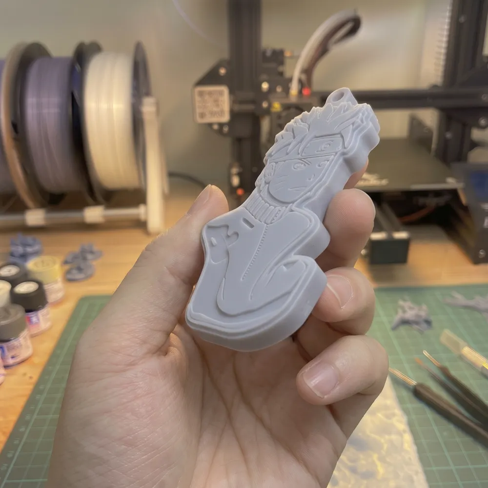 Naruto key chain - Free 3D Print Model - MakerWorld