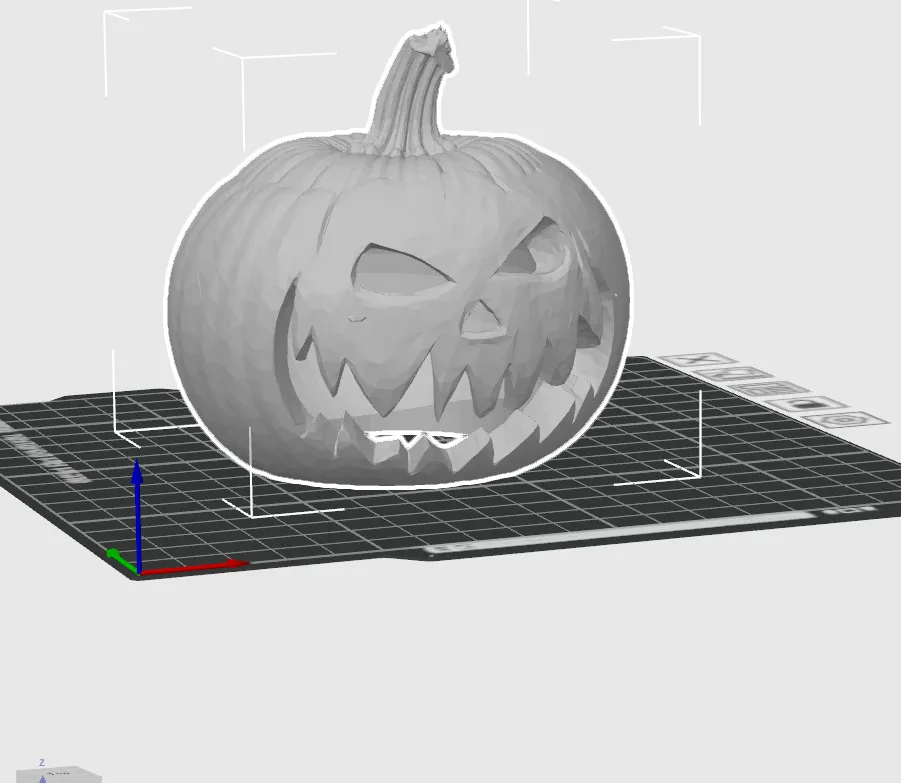 halloween pumpkin - Free 3D Print Model - MakerWorld