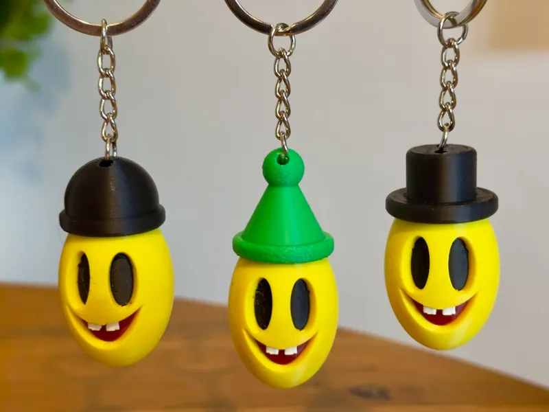 Keychain Mr. Egg